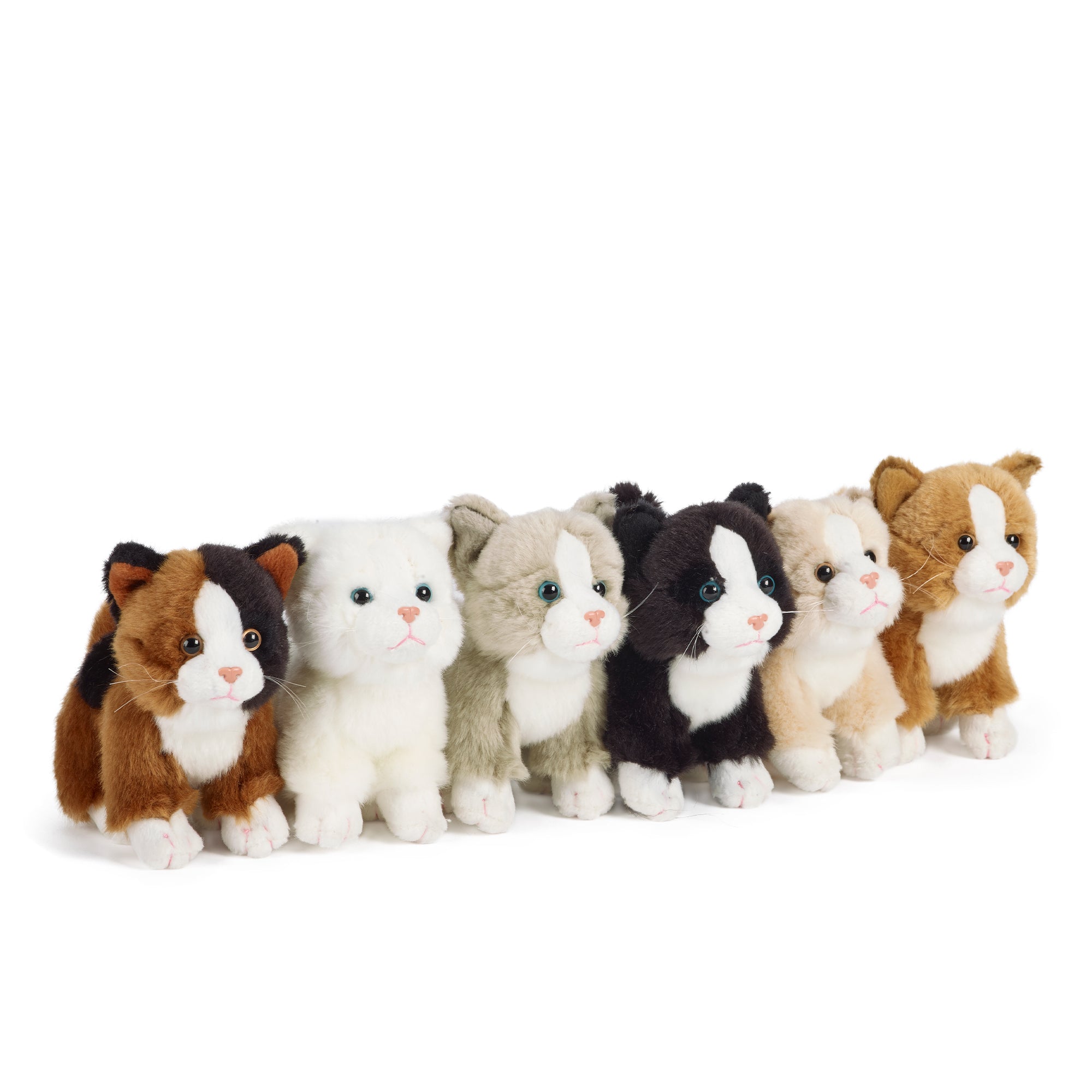 Snuggly and Adorable! Small Kitty Cat Plush - Multiple Colors