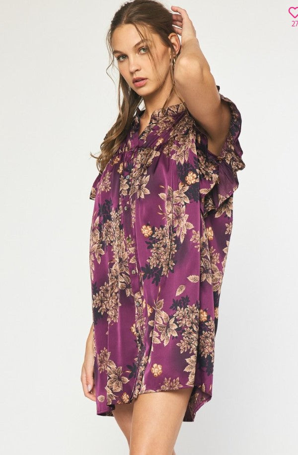 fitted lace wedding dress Entro Plus Size Plum V-neck midi dress – Jenny-Lynn's Fearfully &  Wonderfully Made Boutique