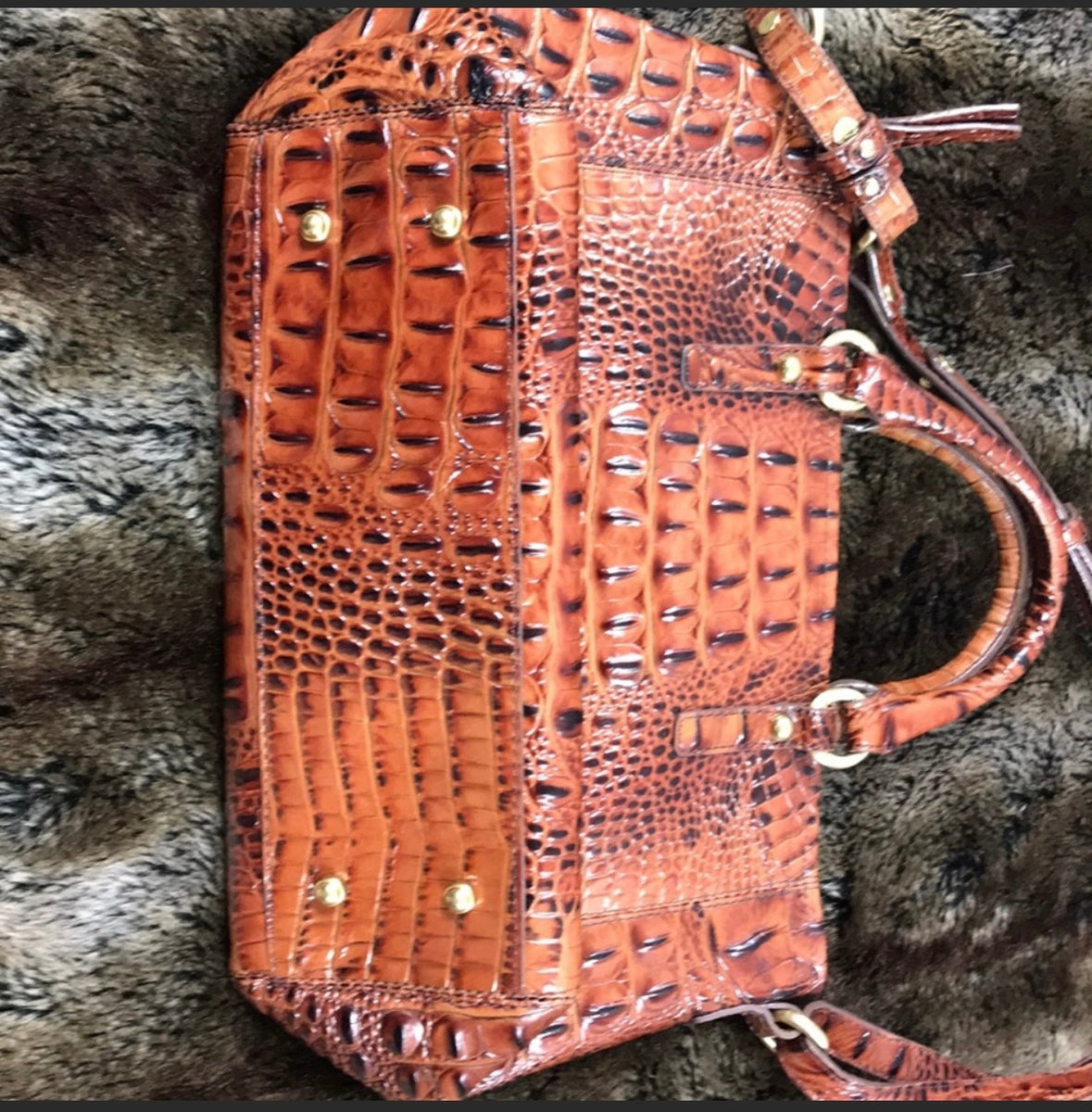 Brahmin Almond sold bag