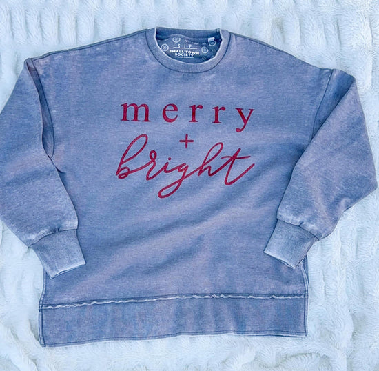 Merry + Bright ~ The Avery Vintage Fleece ~ Available in CURVY!