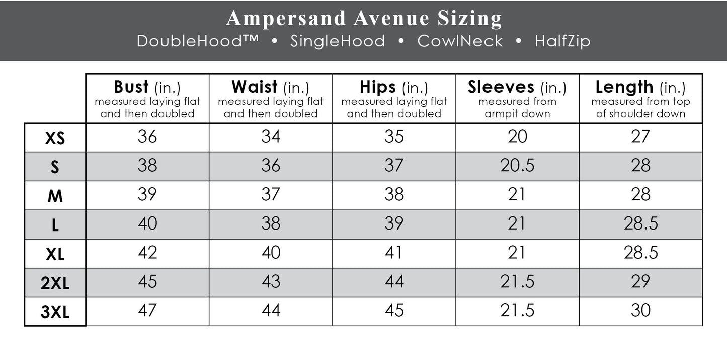 Ampersand Halfzip Sweatshirt - Where the Buffalo Roam ~ Available in Curvy!