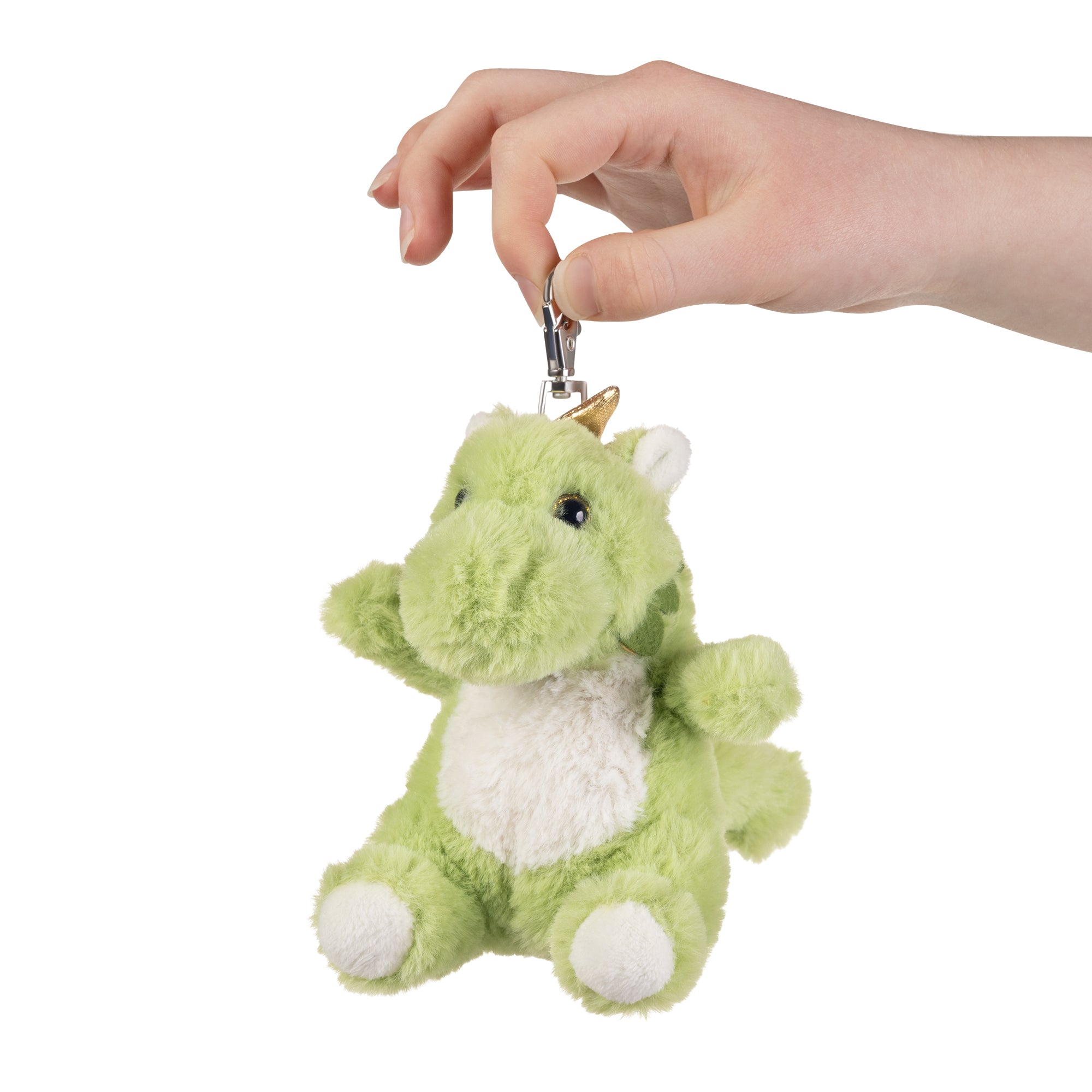 NEW ~ LITTLE Living Nature Clips Dragon Stuffed Animals Keyrings