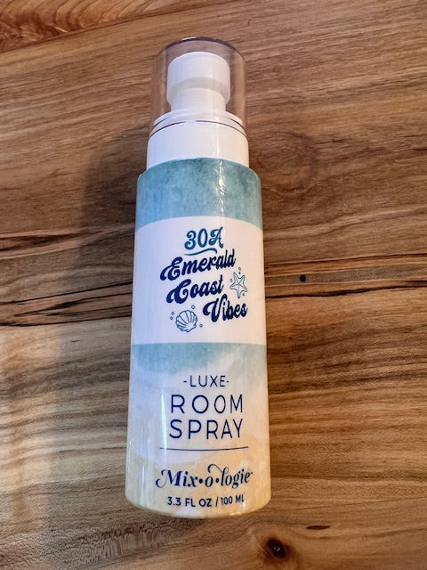 Mix-o-logie Luxe Room Spray:  30A Emerald Coast Vibes ~ Beach Vaca in a Bottle!