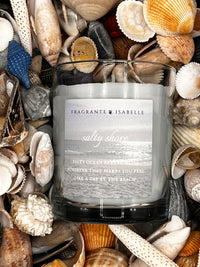 Fragrante Isabelle ~ 𝓢𝓪𝓵𝓽𝔂 S𝓱𝓸𝓻𝓮~ Candle 6oz