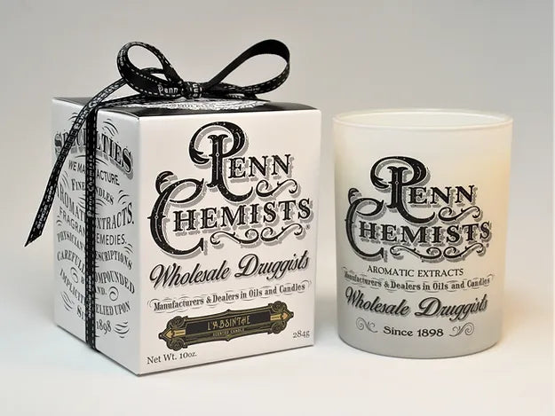 Load image into Gallery viewer, Penn Chemists ~ L&amp;#39;Absinthe 10z Candle!
