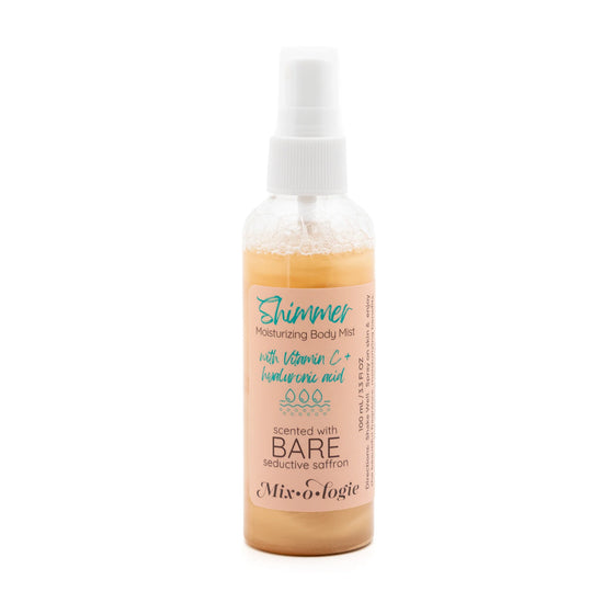 Mix-o-logie ~ Shimmer Body Mist ~ Bare (Seductive Saffron)