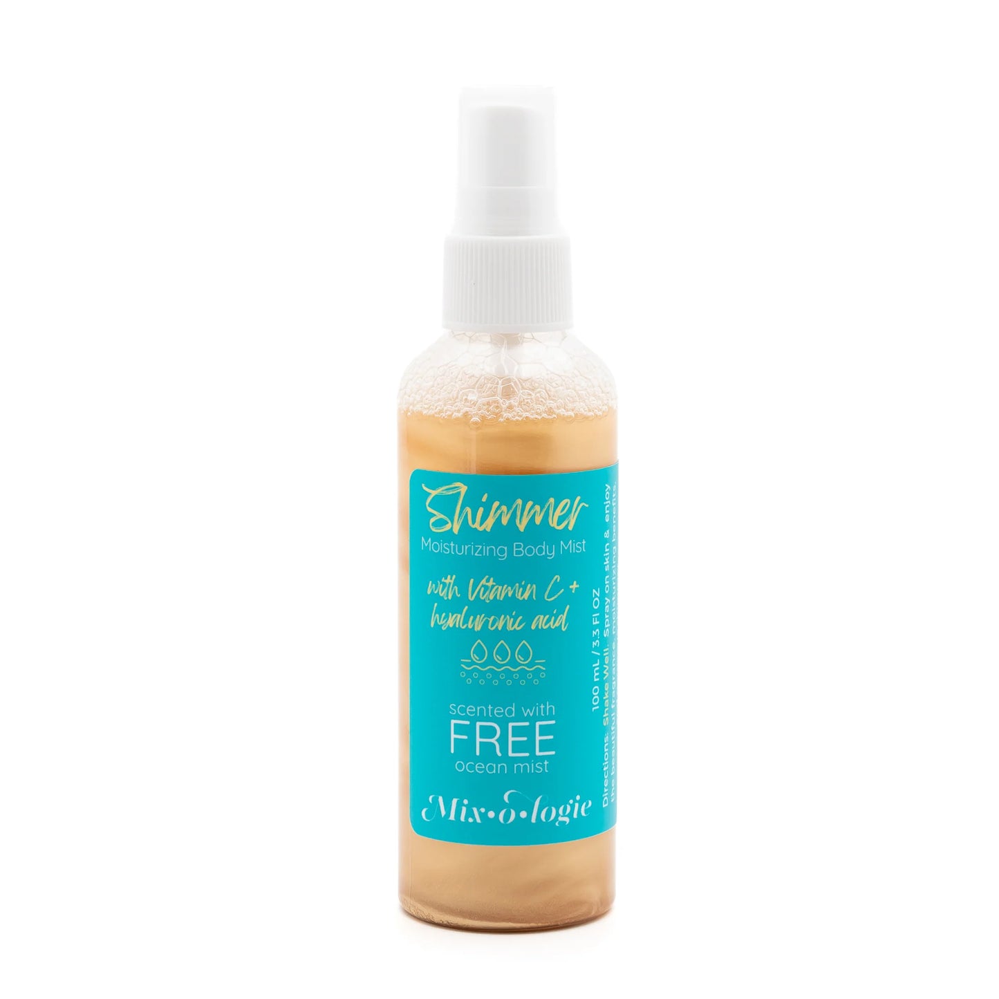 Mix-o-logie ~ Shimmer Body Mist ~ Free (Ocean Mist)