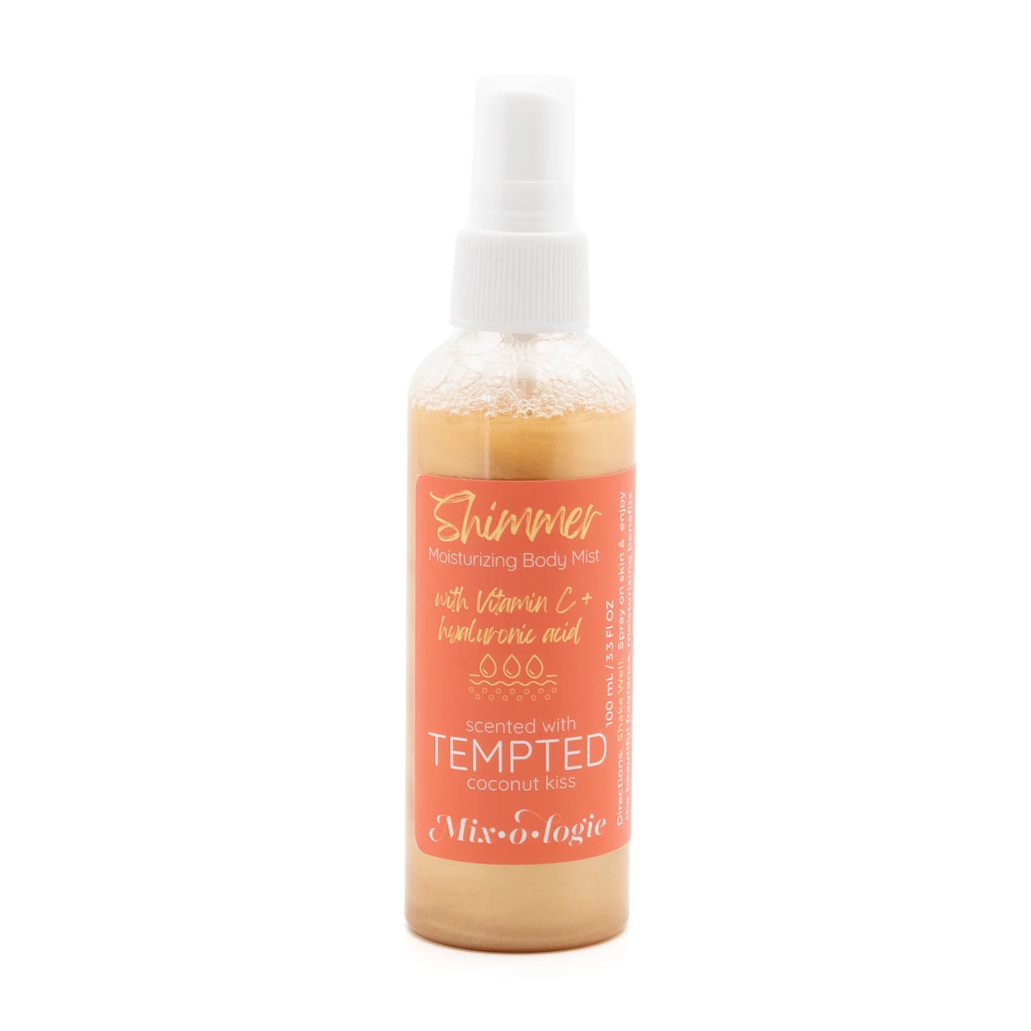 Mix-o-logie ~ Shimmer Body Mist ~ Tempted (Coconut Kiss)