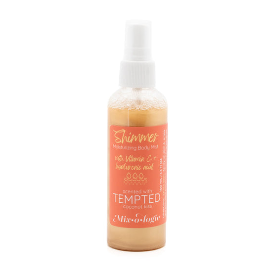 Mix-o-logie ~ Shimmer Body Mist ~ Tempted (Coconut Kiss)