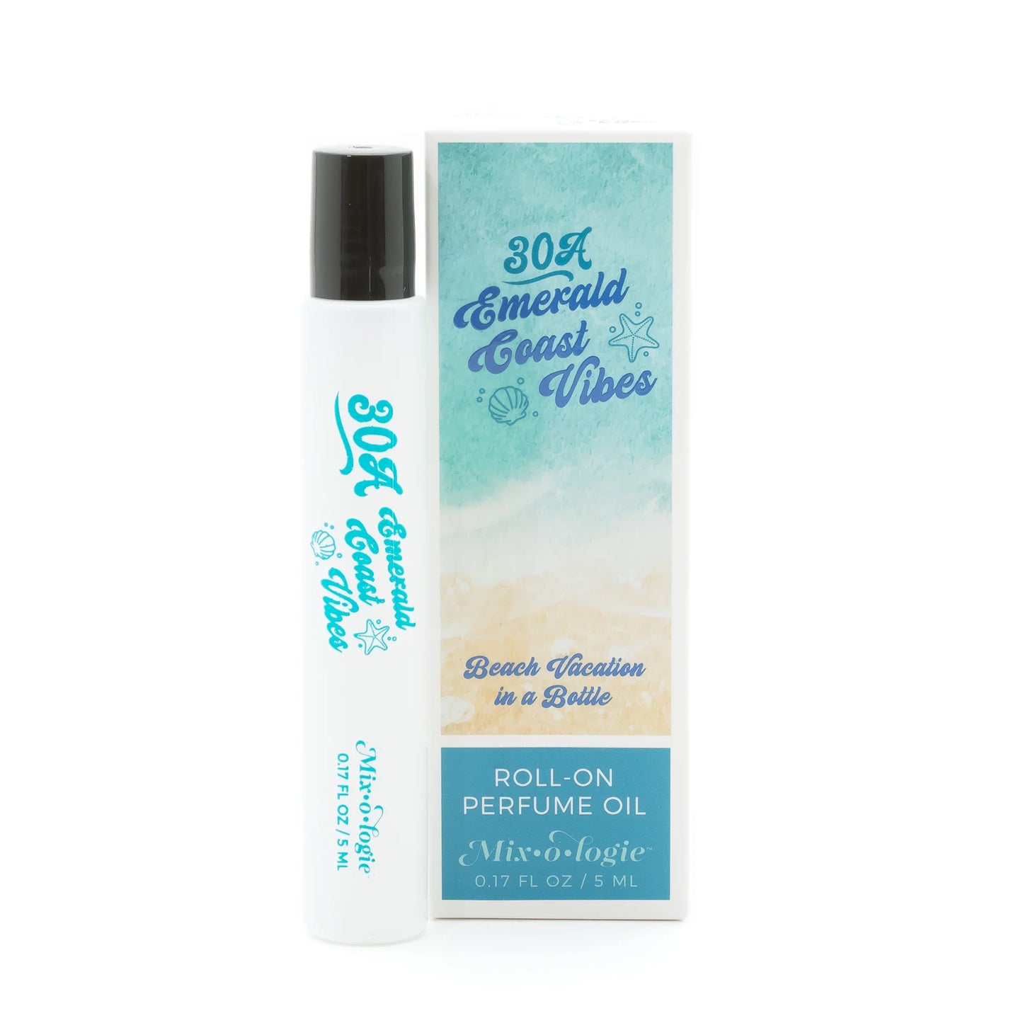 Mix-o-logie 30A Emerald Coast Vibes Roll On Perfume Oil - Beach Vaca in a Fragrance!