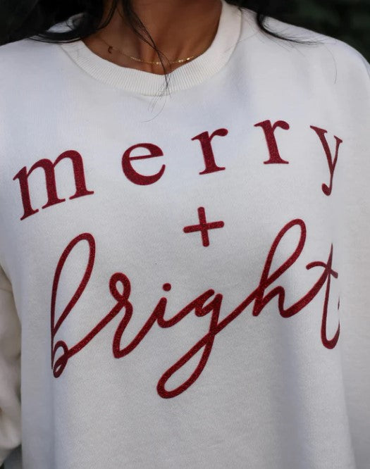 Merry + Bright ~ The Avery Vintage Fleece ~ Available in CURVY!