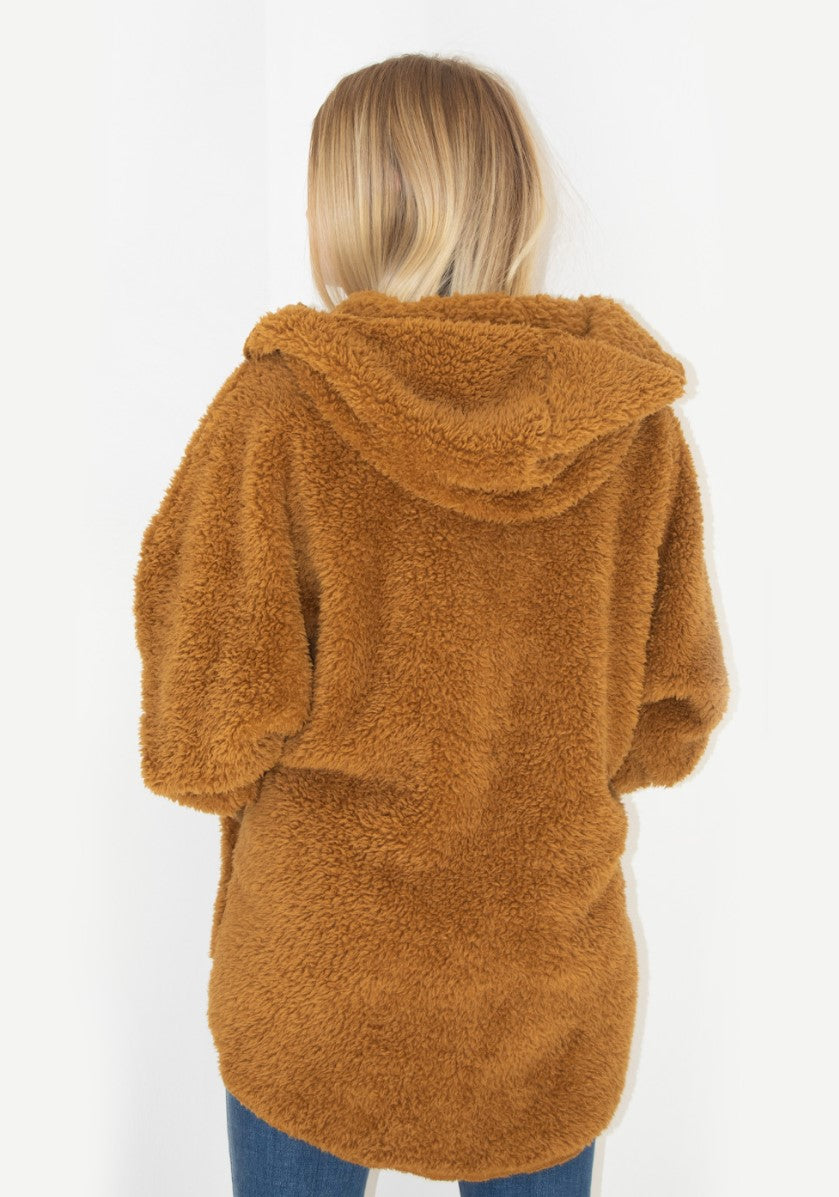 Load image into Gallery viewer, Nordic Beach ~ Creamy Butterscotch Hooded Body Wrap

