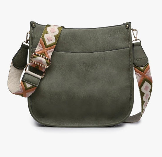 NEW ~  Jen & Co ~ Chloe Crossbody with Guitar Strap ~ Multiple Colors Available!