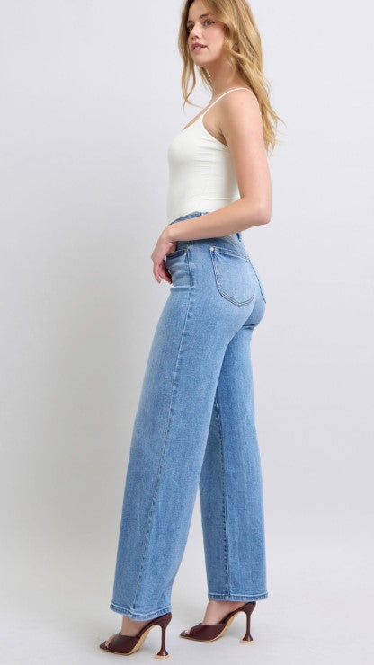 Judy Judy Blue Frankie Fold Over Jeans (Reg. and Plus) – Walker Rose