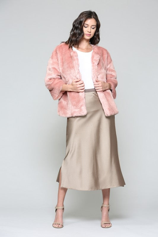 Joh Apparel ~ Roxy Plush Blush Jacket!