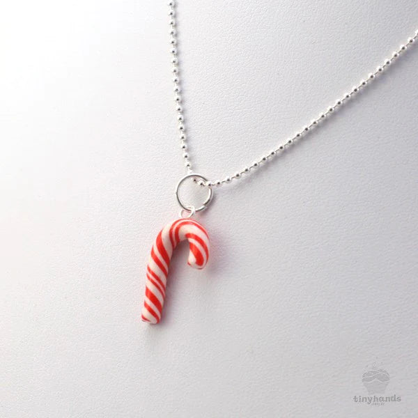 HOLIDAY ~ Scented Jewelry ~ Tiny Hands Scented Candy Cane Necklace!