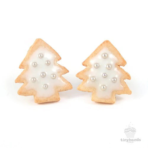 Load image into Gallery viewer, HOLIDAY ~ Scented Jewelry ~Tiny Hands - Scented Christmas Cookie Earstuds!

