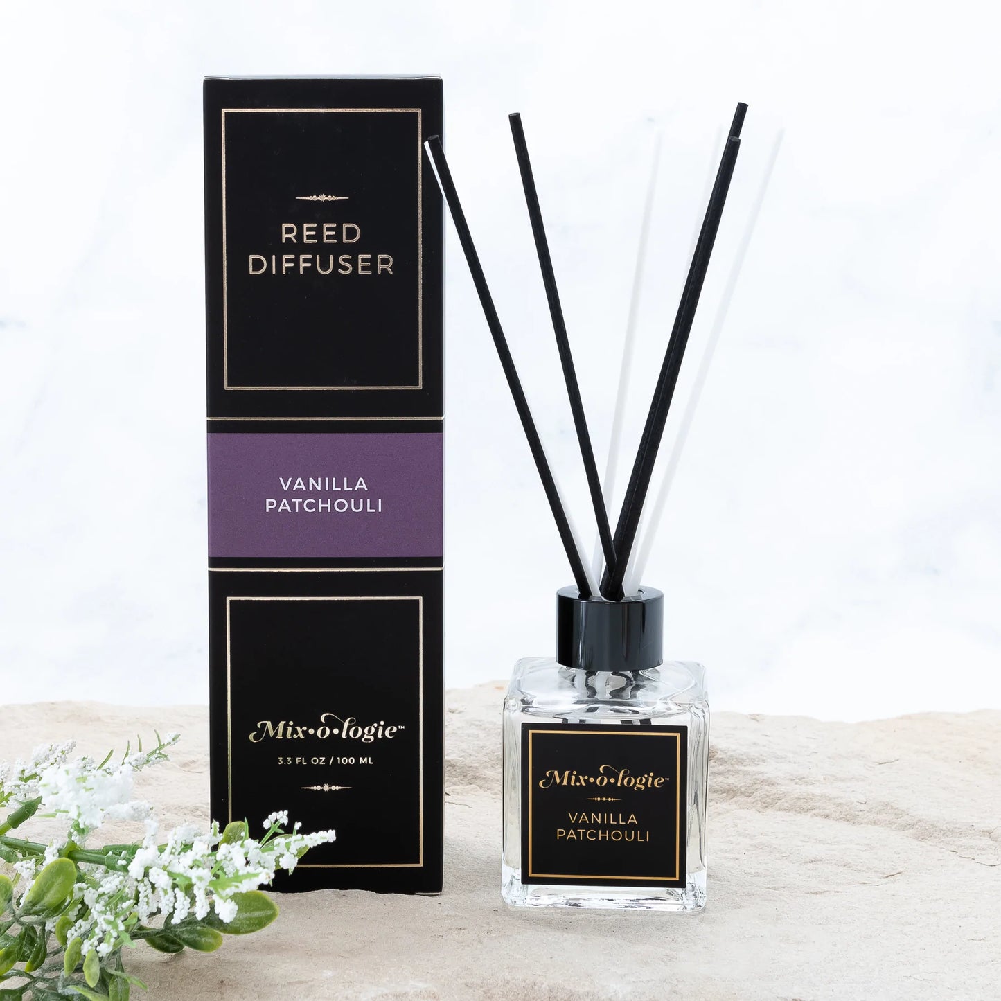 Load image into Gallery viewer, Mix-o-logie Vanilla Patchouli Reed Diffuser ~
