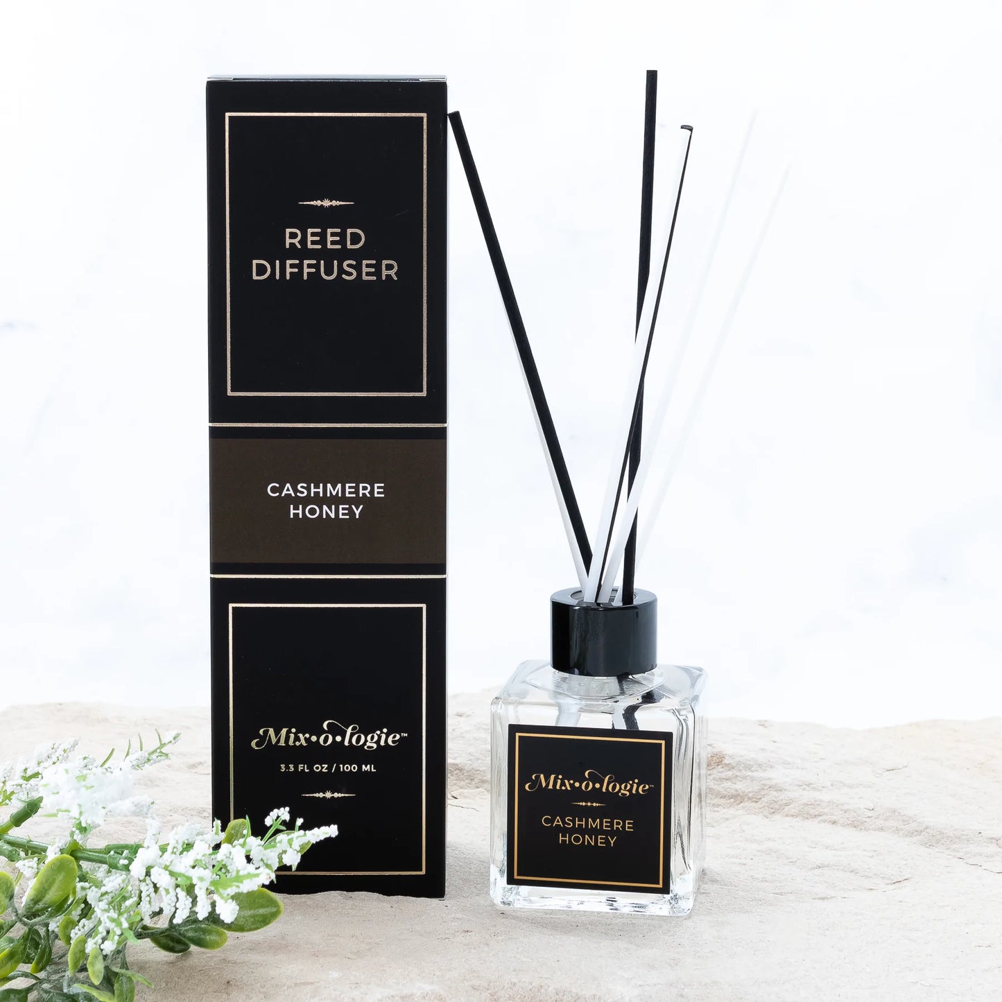 NEW ~ Mix-o-logie Cashmere Honey Reed Diffuser ~