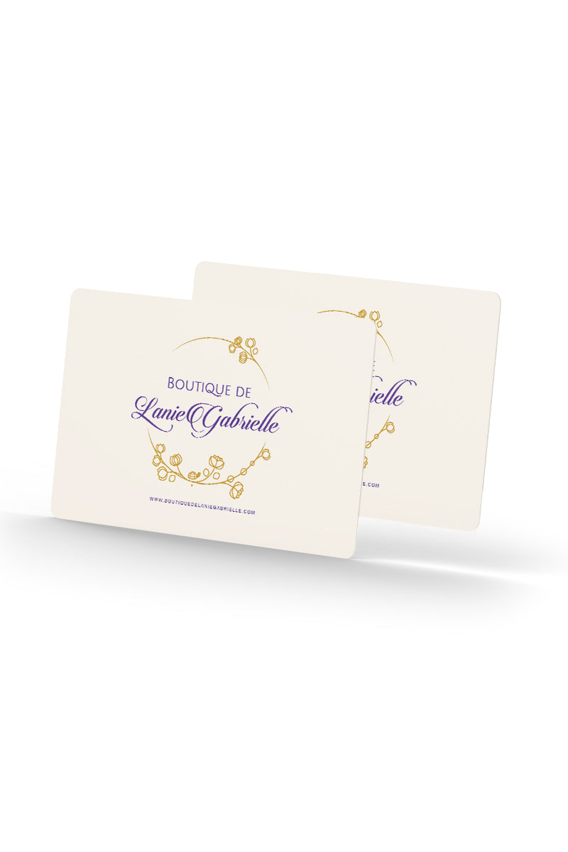 Boutique De Lanie Gabrielle Gift Card - Card/Envelope