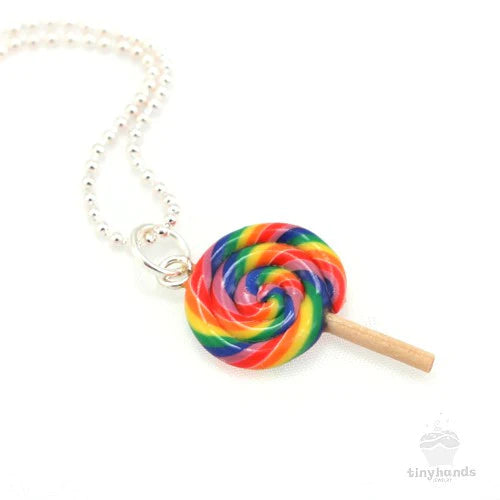 Scented Jewelry ~ Tiny Hands Bubblegum Scented Lollipop Necklace!