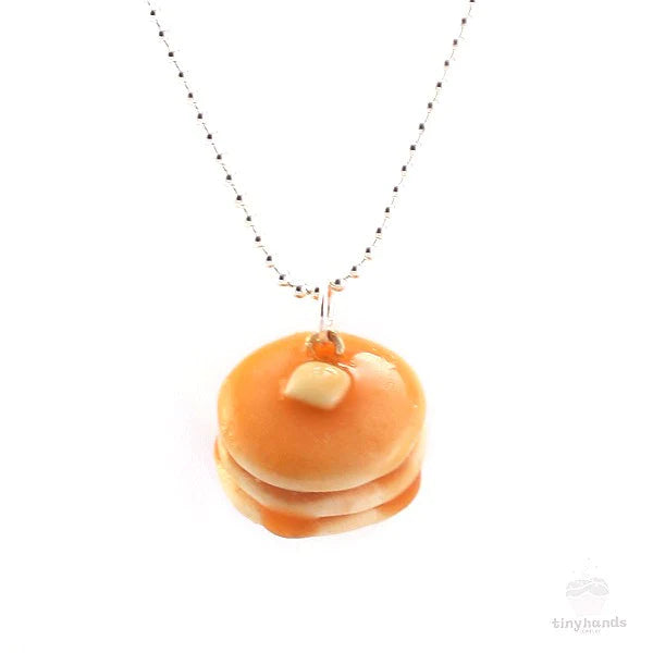 NEW ~ Scented Jewelry ~ Tiny Hands Scented Pancake Necklace!