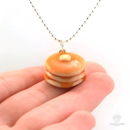 NEW ~ Scented Jewelry ~ Tiny Hands Scented Pancake Necklace!