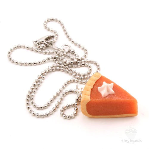 Scented Jewelry ~ Tiny Hands Scented Pumpkin Pie Necklace!