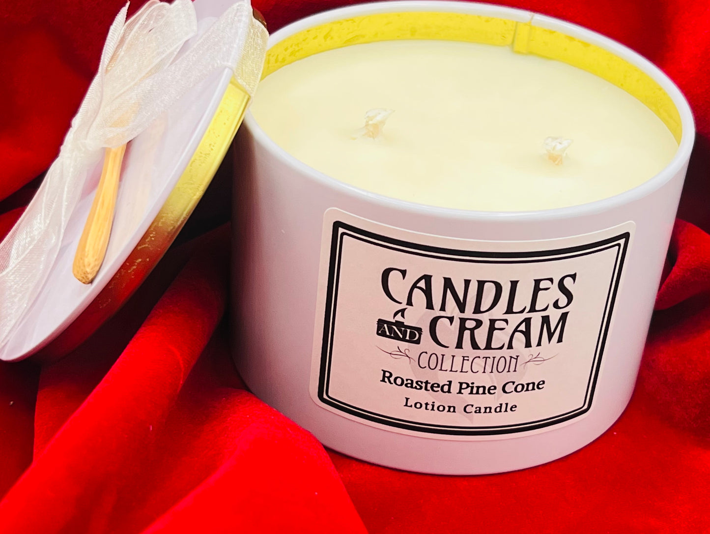 Candles and Cream - Fall and Winter Scents ~  14oz Tin Lotion Candle!