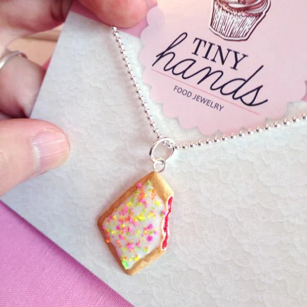 Scented Jewelry ~ Tiny Hands Scented Toaster Pastry Necklace
