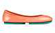 NEW ~ TIEKS ~ The Ballet Flat ~ Coral Patent ~ Size 11