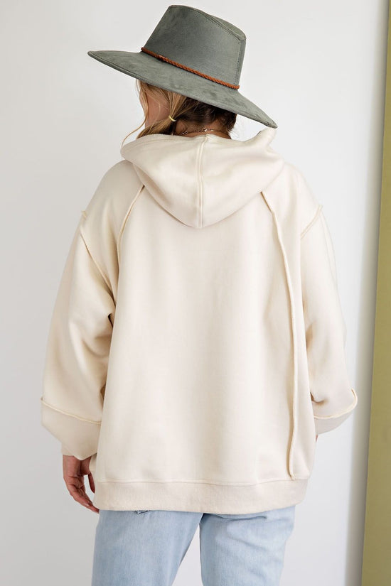 Easel Vintage Terry Knit Pullover Hoodie Sweatshirt ~ Thick and Soft ~ Multiple Colors Available!