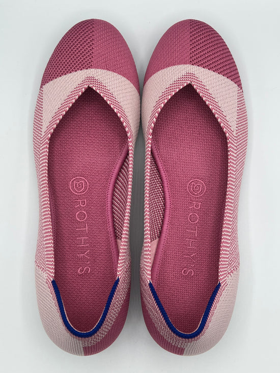 EUC RETIRED LIMITED EDITION Rothy s Pink Captoe Flats Size 9 Boutique de Lanie Gabrielle