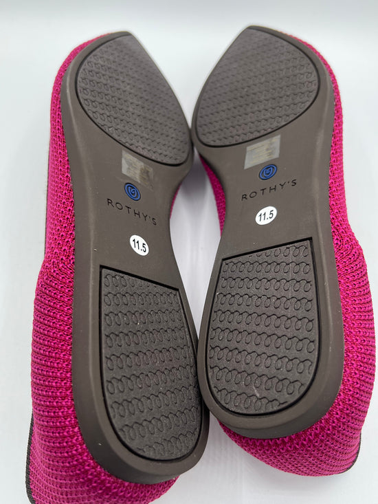 NEW IN BOX~ DISCONTINUED ~ Rothy's Bright Magenta Points - Size 11.5