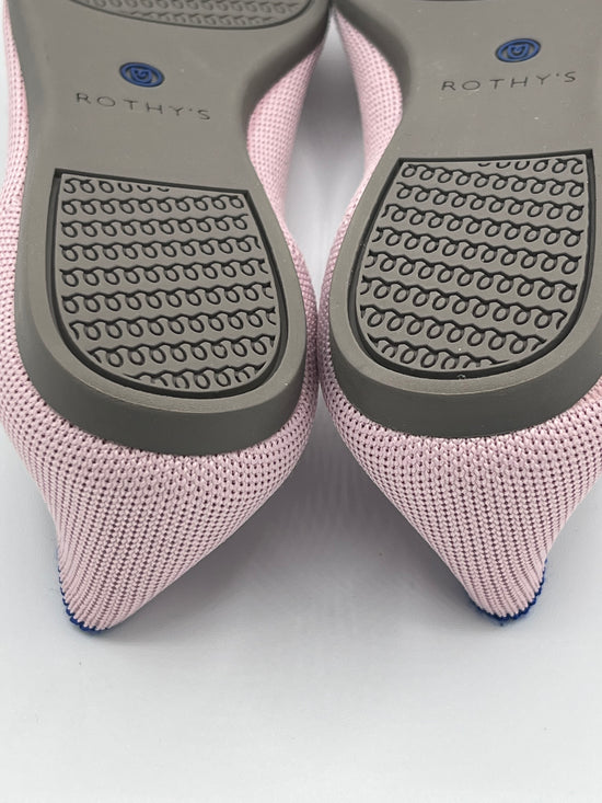 EUC Rothy s Retired Petal Pink Points Size 8.0 Boutique de