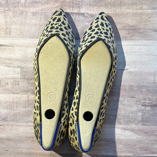 NEW ~ Rothy's Retired Leopard Points - Size 11.5