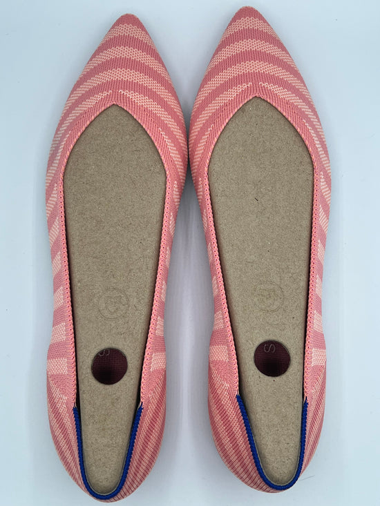 Load image into Gallery viewer, NEW IN BOX~ LIMITED EDITION 2022 ~ Rothy&amp;#39;s Macaroon Stripe Points - Size 11.0
