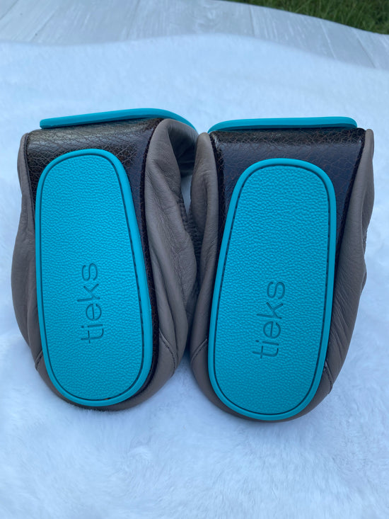 Load image into Gallery viewer, NEW ~ TIEKS ~ The Ballet Flat ~ Taupe ~ Size 11
