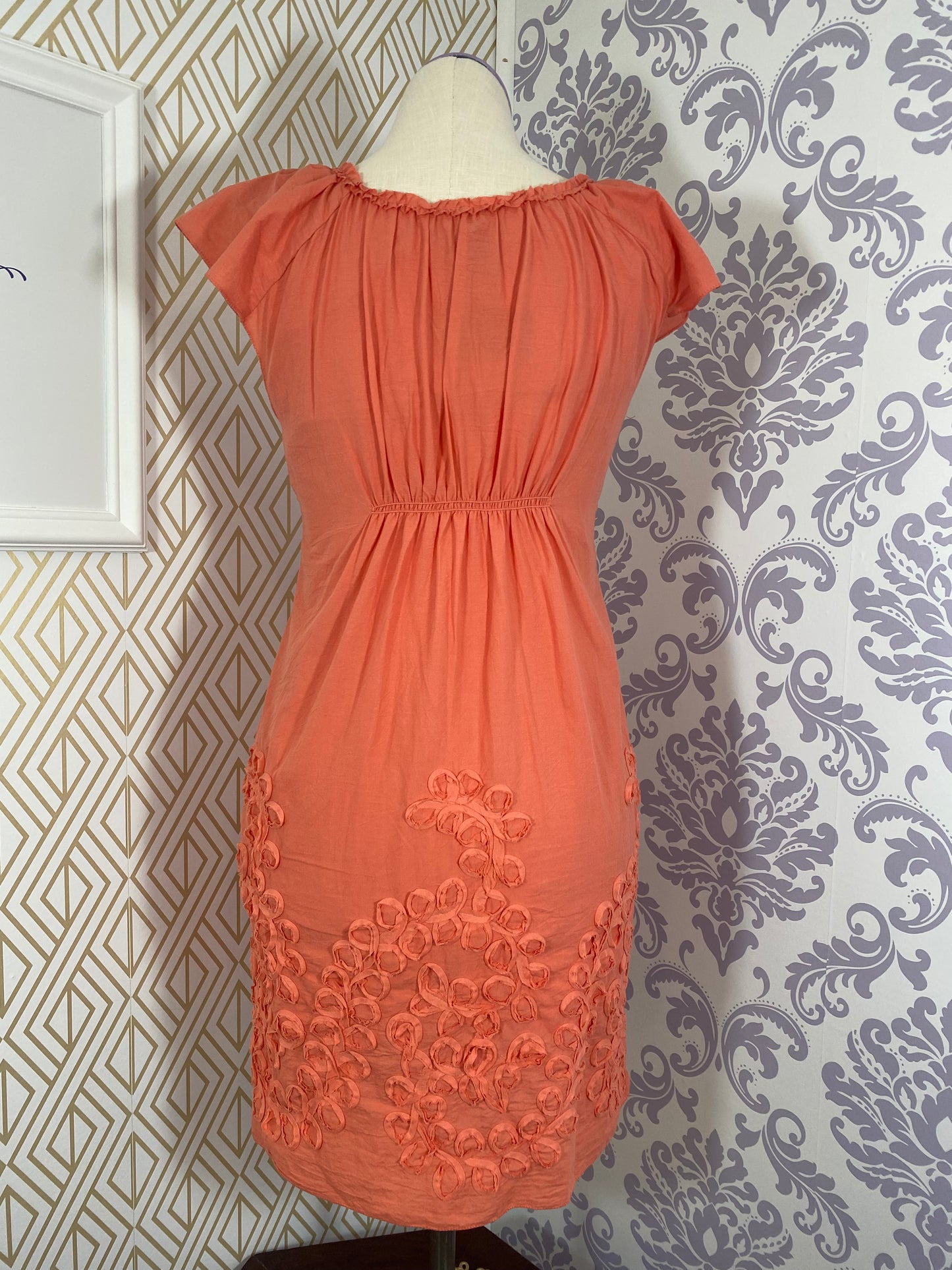 Max Edition Coral Short Dress - Medium